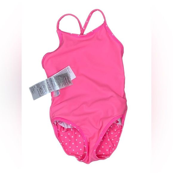 SOLD! H&M Pink Peppa Pig One Piece Swimsuit 2T #B0761 - Picture 4 of 7